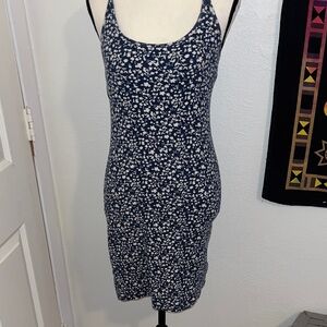 Old Navy Navy and White Mini Dress